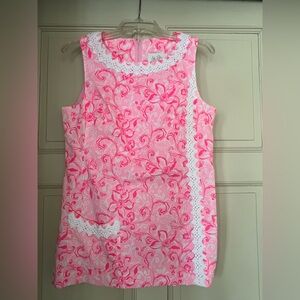 Lilly Pulitzer Pink Swirl Tank Top